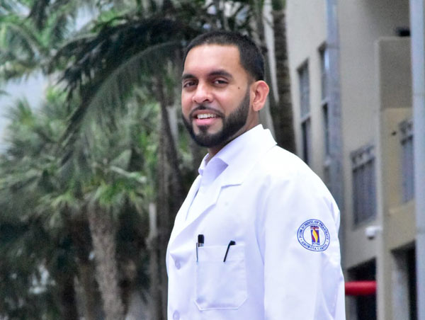 PCOM Georgia pharmacy student Ted Sukhdeo (PharmD '22)