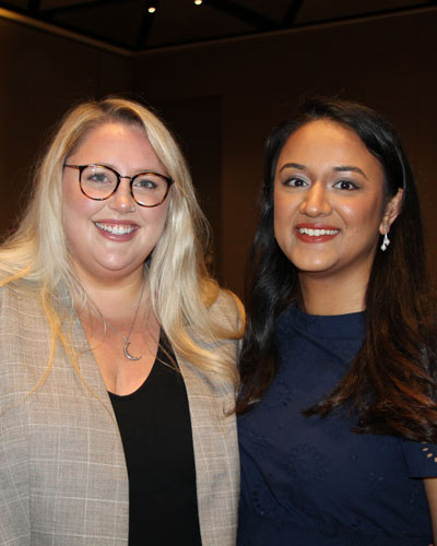 Bhakti Sanghani (DO ’23) and Madison Hoover (DO ’23)