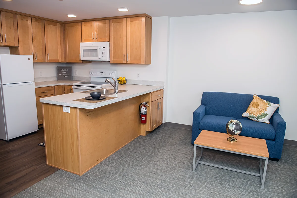 Interior view of apartment