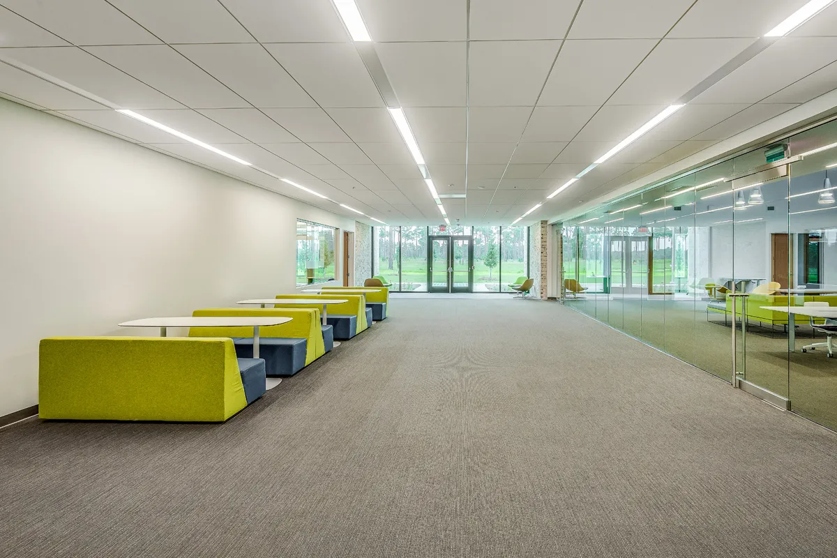 Side common area next to the PCOM South Georgia Library