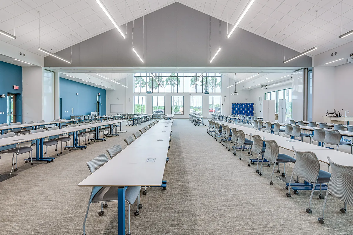 Alternative view of a classroom learning space at PCOM South Georgia