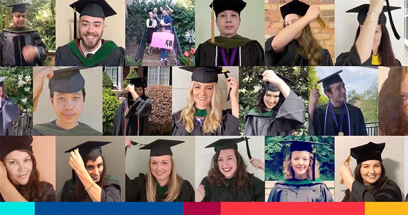 Photo of the Class of 2020 graduates.