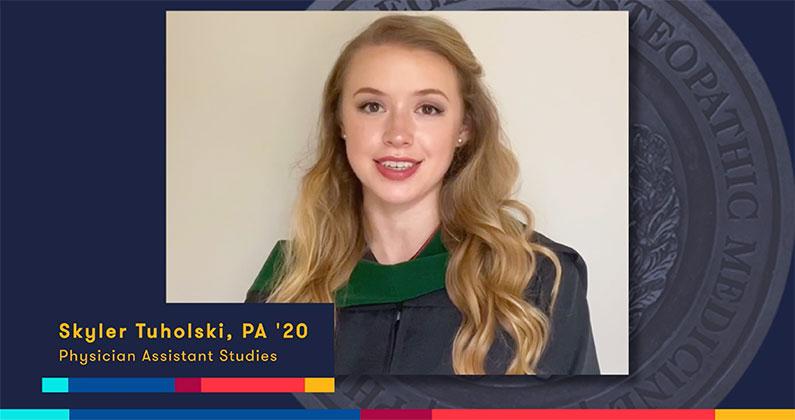 Photo of PA Studies graduate.