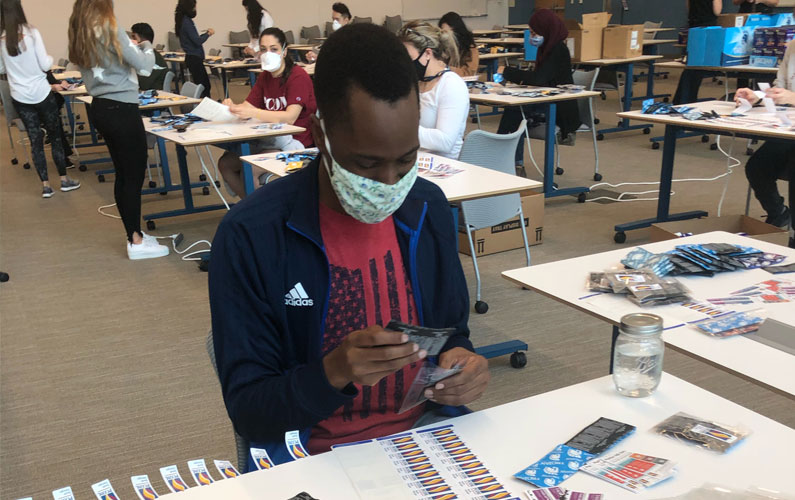 Medical students put together informational materials promoting sexual health in rural Georgia counties.