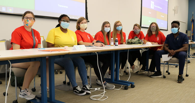 PCOM South Georgia's SMSA STEM camp allowed Moultrie area youth to interact with medical students and learn anatomy lessons.