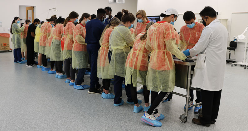PCOM South Georgia's Science and Math Summer Academy allowed Moultrie high schoolers to learn about healthcare careers and college pathways.