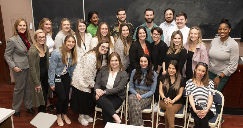 Clinical psychology and DO students participate in advocacy day